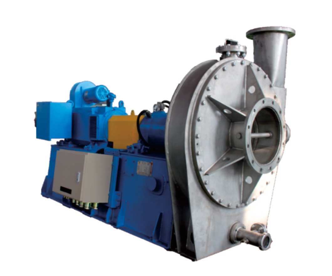 Low temperature rise steam compressor